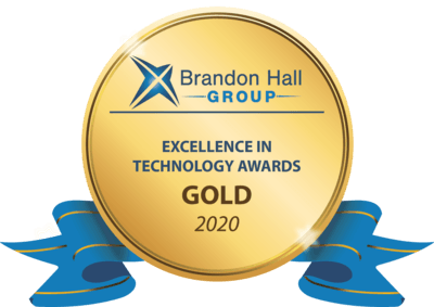 Brandon Hall Excellence in Technology badge