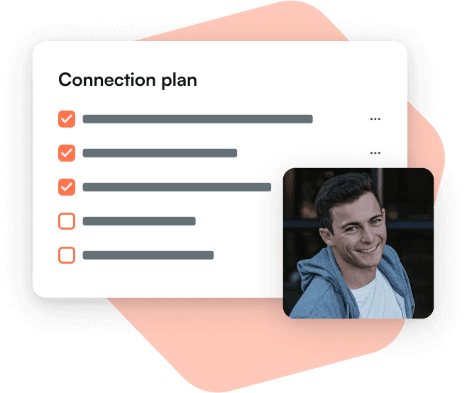 Guided connection plans