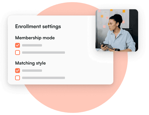 Define your mentoring program enrollment