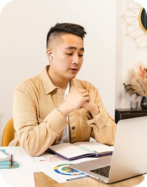 Decorative Person in Office Environment