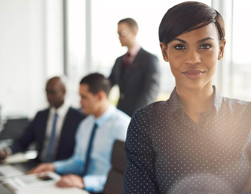 Webinar cover: Emboldening Women in the Workplace