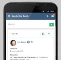 Chronus mobile app on Android