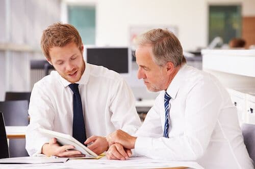Mentor and mentee discuss industry trends